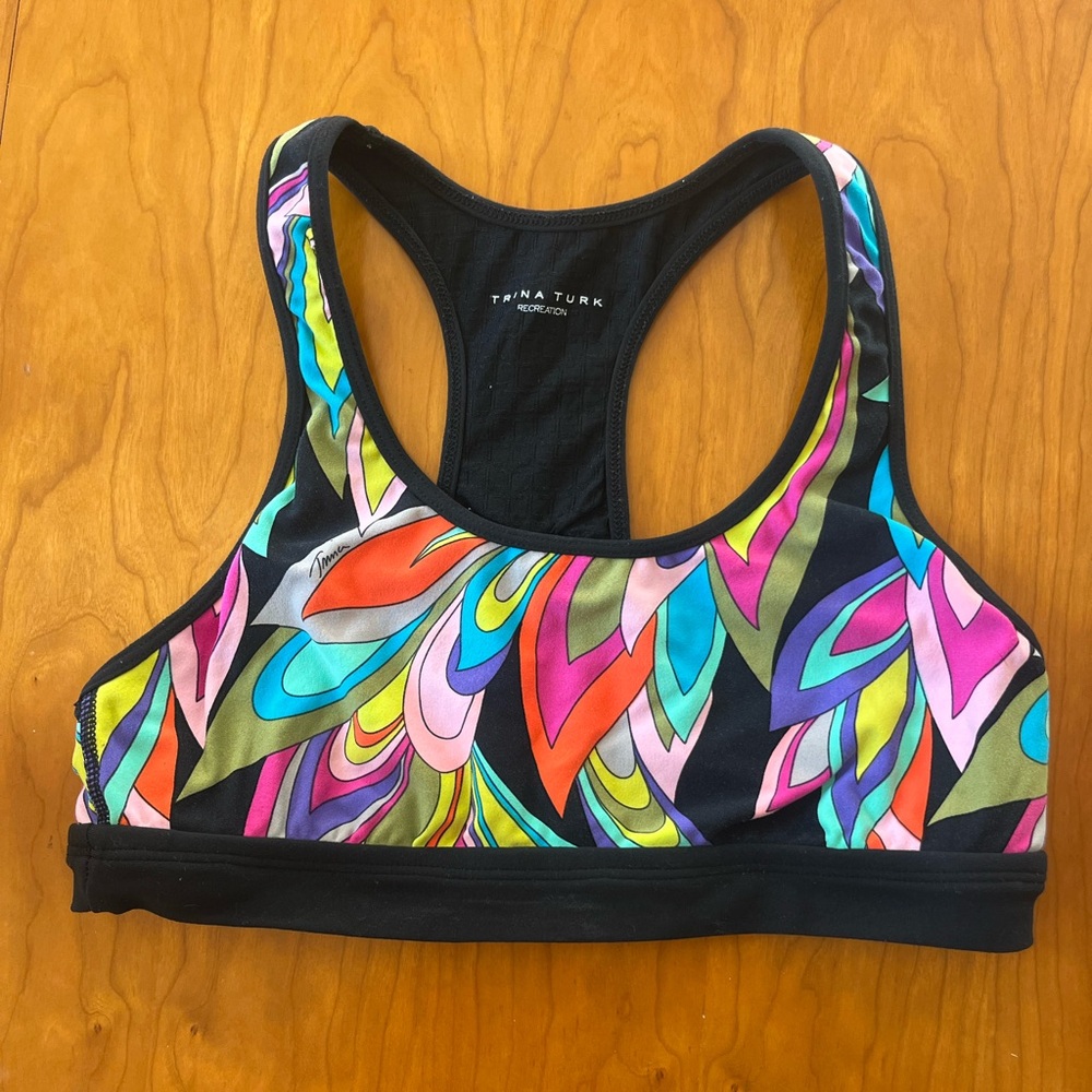 Trina Turk Colorful Sports Bra